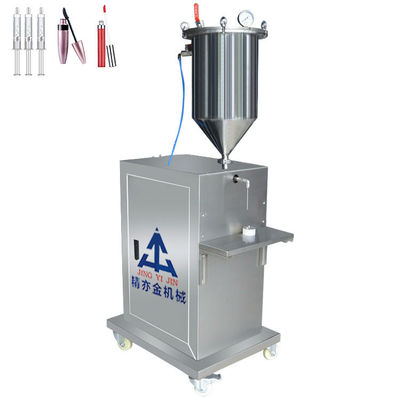 品質  Vertical Pressurized Hydrogel Masccara and Lipgloss Filling Machine For Quantitative Filling 工場