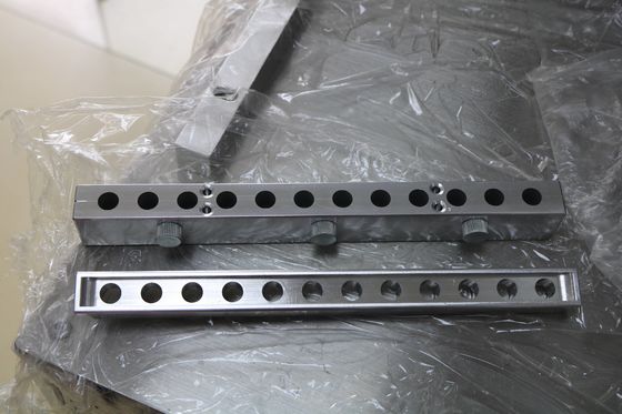 普通のノック アルミ リップスティック 模具 12ホール オーダーメイド ロゴ