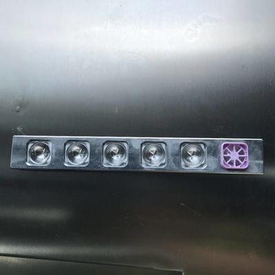 6 穴 ペンタグラム リップスティック 模具 キット ホット 詰め アルミ