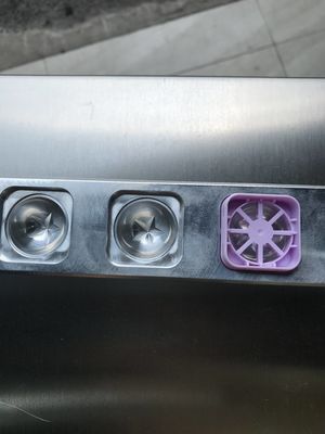 6 穴 ペンタグラム リップスティック 模具 キット ホット 詰め アルミ