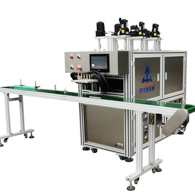 380V 50Hz 9.5KW コンベヤーベルト付き 化粧クリーム 詰め機