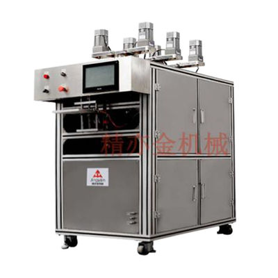 380V 50Hz 9.5KW コンベヤーベルト付き 化粧クリーム 詰め機
