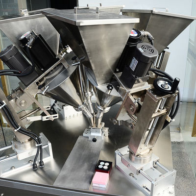 化粧品粉末製造機 4 色粉末の詰め機