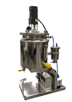 全自動加熱式充填機 20L 圧力付唇膏充填機
