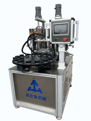 コスメティックアイクリーム 充填機 双色クリーム グラス 充填機 ACモーター付き