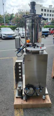 半自動小型回転台 双頭マスカラと唇光量填充機