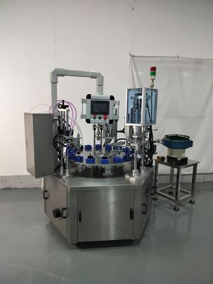 ACモーターで自動香水ターンテーブル充填機